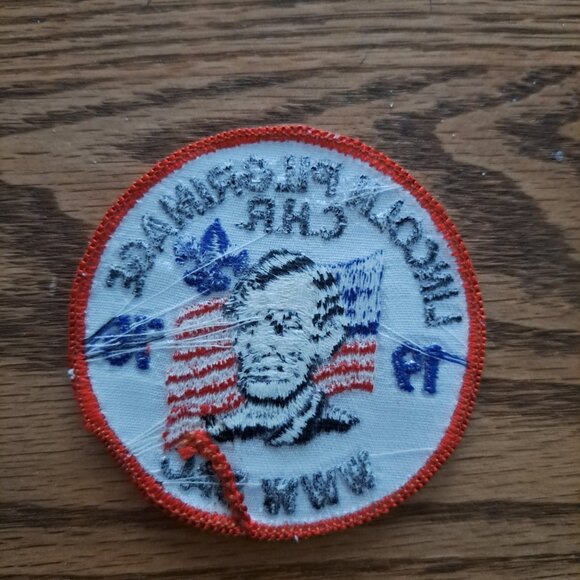 Lincoln Pilgrimage CHR 1976 WWW DAC Boy Scouts Patch - Picture 2 of 2